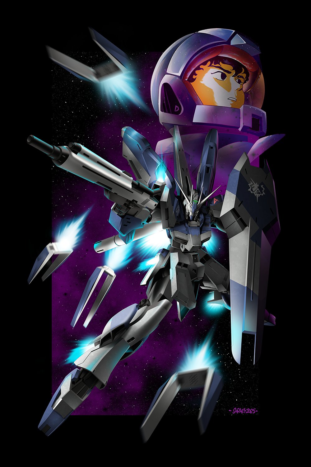 Gundam prints 2: 0083, CCA, CCA:BC | Asplenia Studios